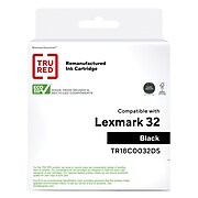TRU RED™ Remanufactured Black Standard Yield Ink Cartridge Replacement for Lexmark (32)