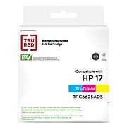 TRU RED™ Remanufactured Tri-Color Standard Yield Ink Cartridge Replacement for HP 17 (C6625A)