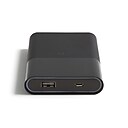 NXT TECHNOLOGIES™   5000 MAH 1 USB PORT POWERBANK, BLACK