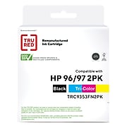 TRU RED™ Remanufactured Black/Tri-Color Standard Yield Ink Cartridge Replacement for HP 96/97 (C9353FN), 2/Pack