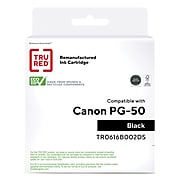 TRU RED™ Remanufactured Black High Yield Ink Cartridge Replacement for Canon PG-50 (0616B002)