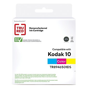 TRU RED™ Remanufactured Color Standard Yield Ink Cartridge Replacement for Kodak 10C (8946501)