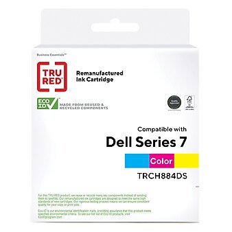TRU RED™ Remanufactured Color High Yield Ink Cartridge Replacement for Dell Series 7 (CH884)
