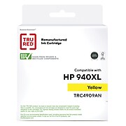 TRU RED™ Remanufactured Yellow High Yield Ink Cartridge Replacement for HP 940XL (C4909AN)