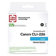 TRU RED™ Remanufactured Cyan Standard Yield Ink Cartridge Replacement for Canon CLI-226C (4547B001)