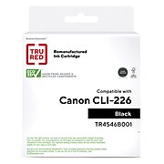 TRU RED™ Remanufactured Black Standard Yield Ink Cartridge Replacement for Canon CLI-226BK (4546B001)