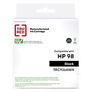 TRU RED™ Remanufactured Black Standard Yield Ink Cartridge Replacement for HP 98 (C9364WN)
