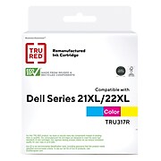 TRU RED™ Remanufactured Color High Yield Ink Cartridge Replacement for Dell Series 21/22 (U317R)