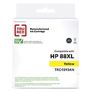 TRU RED™ Remanufactured Yellow High Yield Ink Cartridge Replacement for HP 88XL (C9393AN)