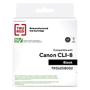 TRU RED™ Remanufactured Black Standard Yield Ink Cartridge Replacement for Canon CLI-8BK (0620B002)