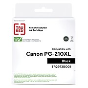 TRU RED™ Remanufactured Black High Yield Ink Cartridge Replacement for Canon PG-210 XL (2973B001)