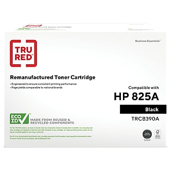 TRU RED™ Remanufactured Black Standard Yield Toner Cartridge Replacement for HP 825A (CB390A)