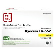 TRU RED™ Remanufactured Yellow Standard Yield Toner Cartridge Replacement for Kyocera (TK-562Y)