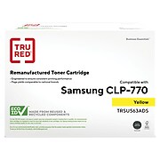 TRU RED™ Remanufactured Yellow Standard Yield Toner Cartridge Replacement for Samsung CLT-Y609S (SU563A)