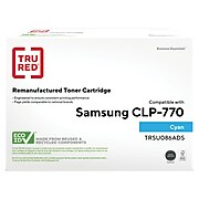 TRU RED™ Remanufactured Cyan Standard Yield Toner Cartridge Replacement for Samsung CLT-C609S (SU086A)