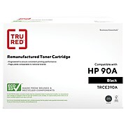 TRU RED™ Remanufactured Black Standard Yield Toner Cartridge Replacement for HP 90A (CE390A)
