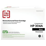 TRU RED™ Remanufactured Black Standard Yield Toner Cartridge Replacement for HP 304A/ Canon 118 (CC530A/2662B001)