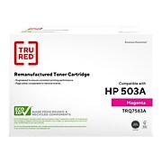 TRU RED™ Remanufactured Magenta Standard Yield Toner Cartridge Replacement for HP 503A/Canon 111 (Q7583A/1658B001AA)