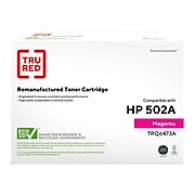 TRU RED™ Remanufactured Magenta Standard Yield Toner Cartridge Replacement for HP 502A/Canon 117 (Q6473A/2576B001AA)