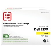 TRU RED™ Remanufactured Yellow High Yield Toner Cartridge Replacement for Dell (FM066)