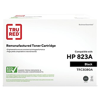 TRU RED™ Remanufactured Black Standard Yield Toner Cartridge Replacement for HP 823A (CB380A)