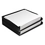 TRU RED™ Side Load Stackable Plastic Letter Trays, Black, 2/Pack (TR55289)~#|#~s1158786_sc7