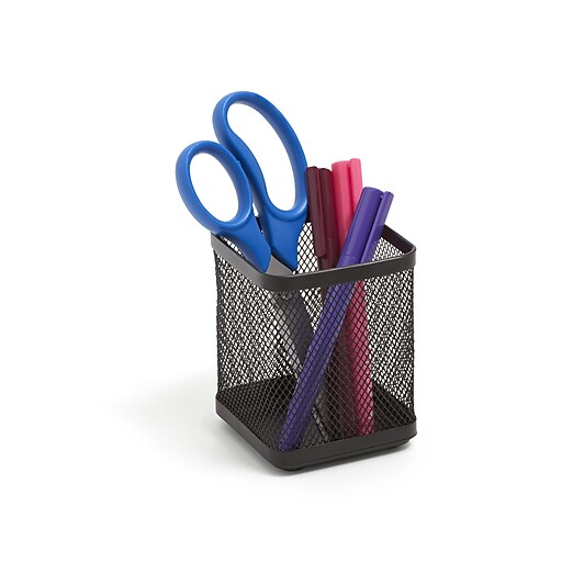 Shop Staples for TRU RED™ Stackable Wire Mesh Regular Pencil Holder