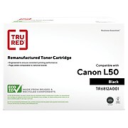 TRU RED™ Remanufactured Black Standard Yield Toner Cartridge Replacement for Canon L50 (6812A001)
