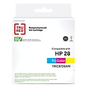 TRU RED™ Remanufactured Tri-Color Standard Yield Ink Cartridge Replacement for HP 28 (C8728AN)