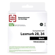 TRU RED™ Remanufactured Black Standard Yield Ink Cartridge Replacement for Lexmark 34 (18C0034)