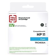 TRU RED™ Remanufactured Cyan Standard Yield Ink Cartridge Replacement for HP 11 (C4836A)