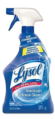 Professional Lysol Disinfectant Basin Tub and Tile Cleaner Citric Acid Formula, 32oz 