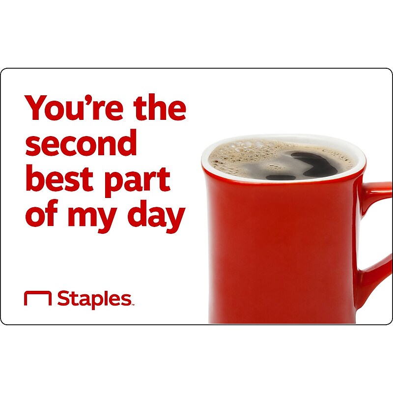 Staples Coworker Coffee $25 Gift Card image 1