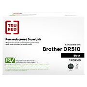 TRU RED™ Remanufactured Black Standard Yield Drum Unit Replacement for Brother DR510 (DR-510)