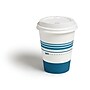 Perk™ Paper Cup & Lid Combo, 12 Oz., White/Blue, 50/Pack (PK54365)~#|#~s1163104_sc7