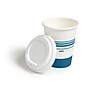 Perk™ Paper Cup & Lid Combo, 12 Oz., White/Blue, 50/Pack (PK54365)~#|#~s1163105_sc7