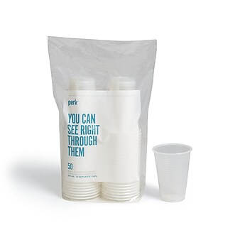 Perk™ Plastic Cold Cup, Clear