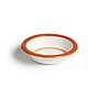 Perk™ Heavy-Weight Paper Bowls, 12 Oz., White/Orange, 500/Carton (PK54332)~#|#~s1163364_sc7