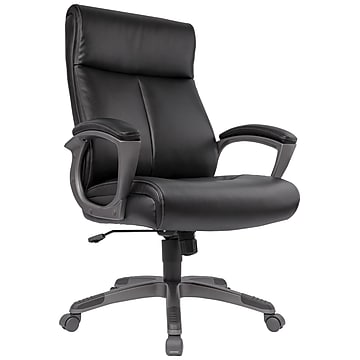 Staples Wedgemere Bonded Leather High-Back Manager Chair