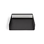 TRU RED™ Front Load Stackable Metal Letter Tray, Matte Black (TR57566)~#|#~s1163424_sc7