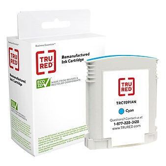 TRU RED™ Remanufactured Cyan High Yield Ink Cartridge Replacement for HP 88XL (C9391AN)