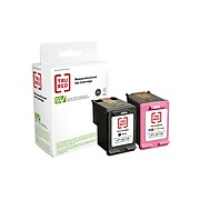 TRU RED™ Remanufactured Black High Yield and Tri-Color Standard Ink Cartridge Replacement for HP 901XL/901 (CZ722FN), 2/Pack