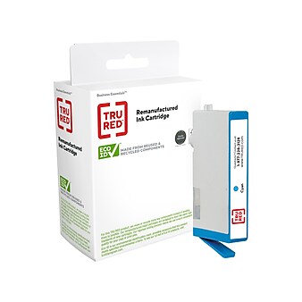 TRU RED™ Remanufactured Cyan Standard Yield Ink Cartridge Replacement for HP 564 (CB318WN)
