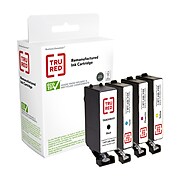 TRU RED™ Remanufactured Black/Cyan/Magenta/Yellow Standard Yield Ink Replacement for Canon PGI-225/CLI-226 (4530B008), 4/Pack
