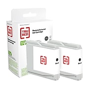 TRU RED™ Remanufactured Black Standard Yield Ink Cartridge Replacement for Brother LC51BK (LC51BK2PKS), 2/Pack
