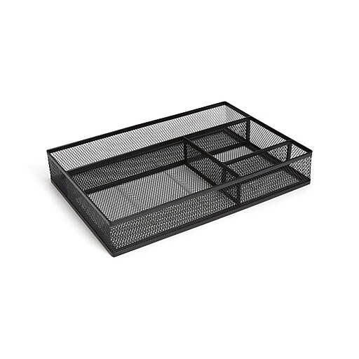 Shop Staples For Tru Red 4 Compartment Mesh Drawer Organizer