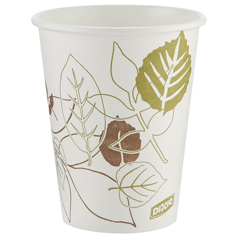 Dixie Pathways Paper Hot Cups, 16 oz., 300/Carton (2346SS1) image 1