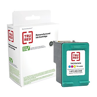 TRU RED™ Remanufactured Tri-Color Standard Yield Ink Cartridge Replacement for HP 93 (C9361WN)