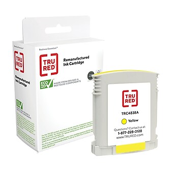 TRU RED™ Remanufactured Yellow Standard Yield Ink Cartridge Replacement for HP 11 (C4838A)