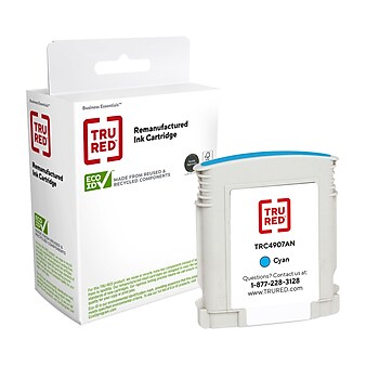 TRU RED™ Remanufactured Cyan High Yield Ink Cartridge Replacement for HP 940XL (C4907AN)